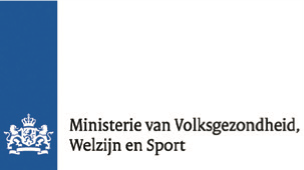 logo Ministerie van Volksgezondheid, Welzijn en Sport